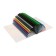 Color paper A4 24 sheets, 24 colors, multi-bullets "Cheburashka", coated, on the bracket