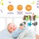 Stretching - spiral with toys arc on a stroller / crib for babies 0+ "Pandochka", Baby Me