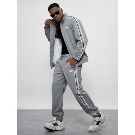 Sports suit men's, size 50, gray color-16
