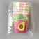 A single -single -paper glass "Funny Avocado", 250 ml