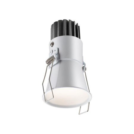 The lamp is built -in LED with a color temperature switch NOVOTECH. Lang, 7W, LED, 97x55x55 mm, white color