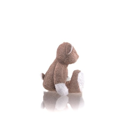 Soft toy Gulliver Bear "Gingerbread", dark beige color, 30 cm-6