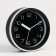 Clock - HELL WITHOULLE "Classics", with a suspension, discrete move, 15 x 4 cm, black