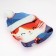 New Year. Glass plate "Cat", 13.8 x 20.5 cm
