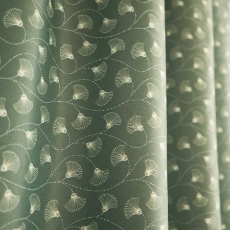 Curtain curtain Witerra Flora 160x260cm, Green, Blackout, PE100%-1