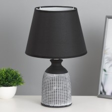 Cornelia table lamp E14 40W Black 22x22x35cm Risalux