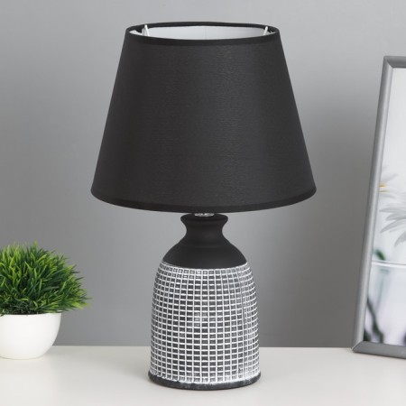 Cornelia table lamp E14 40W Black 22x22x35cm Risalux