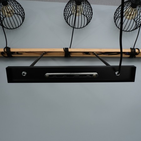 Causte "Arlando" 3he27 40W black 60x20x20-200cm-12