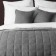 Jerry set: covering 160 x 220 cm, pillowcase 40 x 40 cm - 2 pcs, color gray
