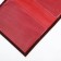 Passport cover, crocodile, burgundy color