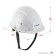 Helmet protective bison 11094-2_z01, ratchet mechanism, universal mount, white
