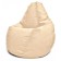 Master-Maserrati Positive chair, size XL, diameter 95 cm, height 125 cm, velor, beige color