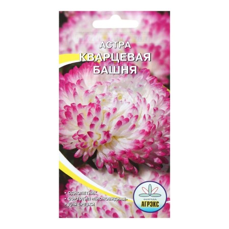 Flower seeds Astra Pionovid "quartz tower", 0.2 g