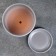 Flower pot "vine" pink-gray, 2.79 liters