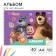 Album for drawing on the crest, A4, 40 sheets, Masha and the bear