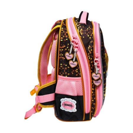Frame backpack 35 x 28 x 15 cm, Across 392, purple/pink-2