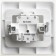 Passing SE SE "Study", 10 A, 1 key, IP20, hidden, white, BC10-004B