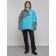 Ski jacket women's winter, size 56, blue color