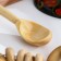 A spoon of tea, varnished, 14 × 3.5 cm
