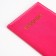 Cover for passport, fuchsia color