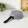 Sleeping pan “Marbl”, D = 24 cm, glass cover, removable handle, anti -stick coating