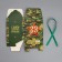 Gift folding box, packaging, “from February 23, camouflage”, 12 x 12 x 12 cm
