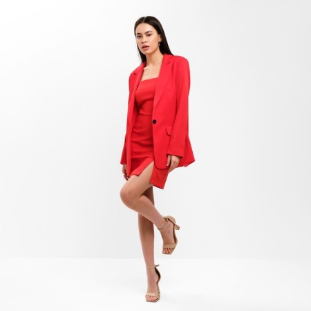 Women's dress Mist p. 42, red-6
