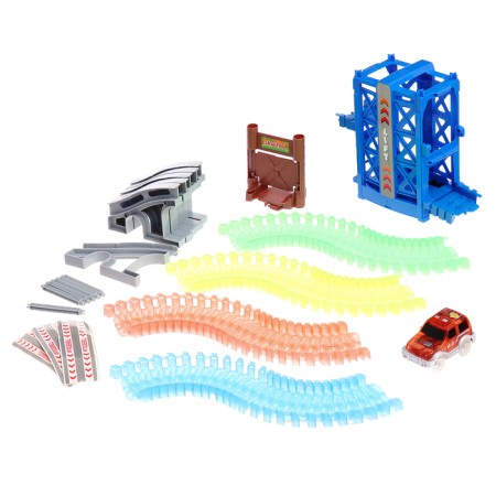 The Magic Track, Flexible, shines in the dark, 126 details, elevator.-4