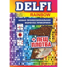 Прикормка DELFI Rainbow, лещ-плотва, анис, ваниль, зелёная, 800 г