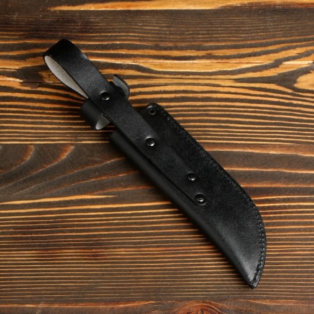 Czech for a knife "Hunter" for a blade 16cm, leather-1