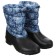 Combined boots with a latch, artificial fur, size 40, color mix