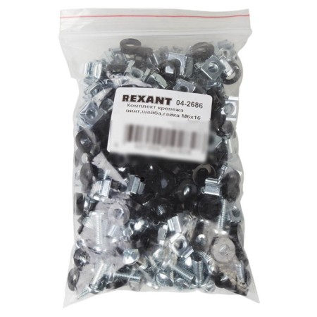 Squid Squid screw+washer+nut M6x16 Rexant
