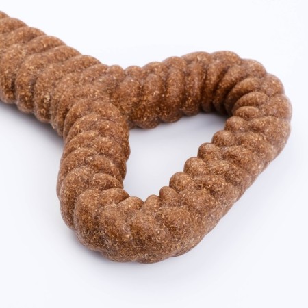 Dog toy "Big Bone", TPR+Bamboo, Massage, 32 x 11-2