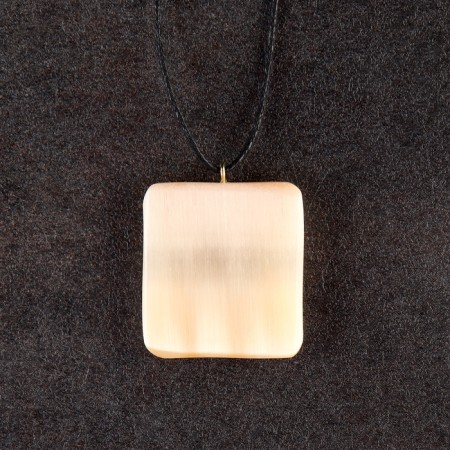Pendant "Mandala" No. 6, Selenite-1