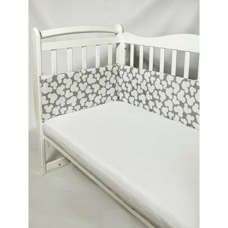 Pino in the crib "Mouse", 4 objects, color gray color-2