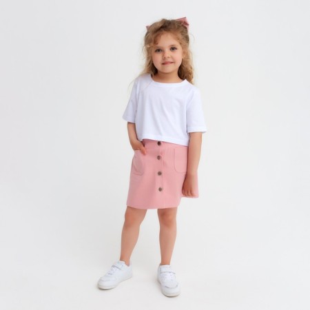 Children's skirt KAFTAN, size 38 (146-152 cm), pink color-3