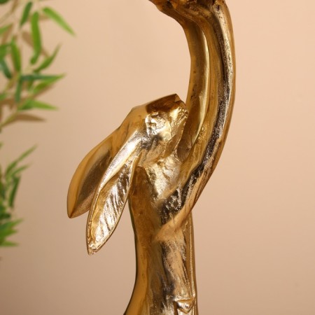 Bunny dish aluminum 24x38x48 cm-4