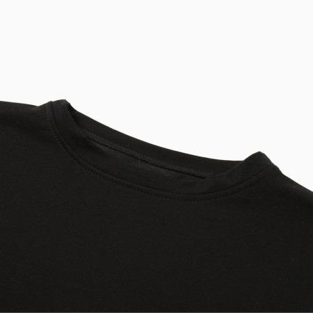Jumper (longshit) with open shoulders of the river. 48 black-7