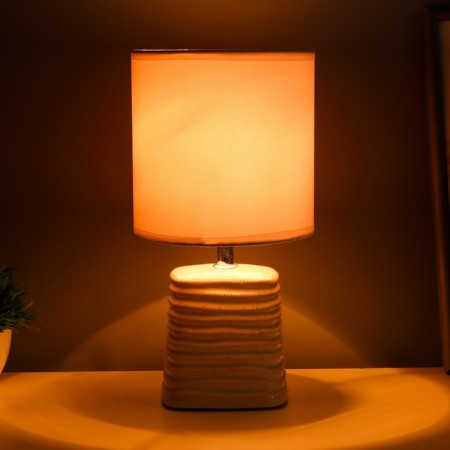 Iris table lamp E14 40W white 14x14x26 cm-1