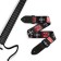 Music Life guitar belt, 60-117x5 cm, crosses