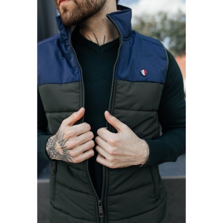 Male ise vest, size 46, khaki color-6