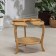 Cutton table for hookah, 38 × 35 cm, bamboo