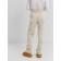 Children's pants minku, beige color, height 122 cm