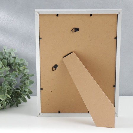 Photo frame MDF "Ellis" 21x30 cm, with a pass, silver-4