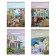 Sketchbook 21x29cm for pastel, 30 sheets, hard cover, density 130 gr, mix