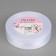 The tape is decorative, repression/satin, 25 mm, 18 ± 1 m, white color No. 001