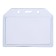 A set of horizontal badges 85 x 54 mm, Erichkrause is a transparent case
