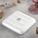 Porcelain dish Wilmax, 13 × 13 cm, white color