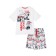 Pajama for the boy PlayTode: T -shirt and shorts, height 128 cm