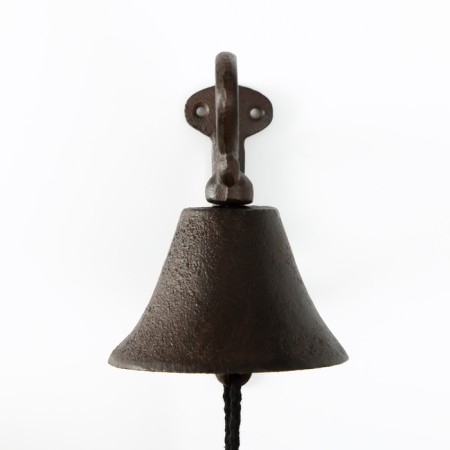 Bell souvenir cast iron "Welcome" 19x11x15 cm-1